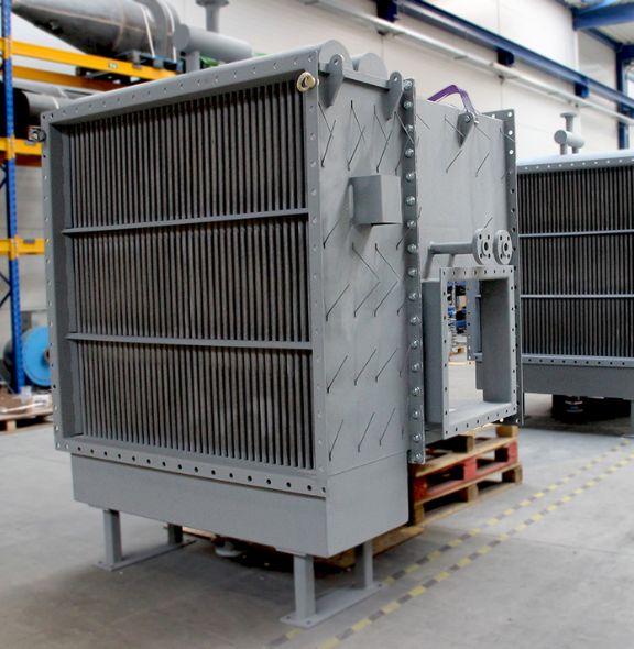 The purpose of the air preheater is to recover the heat from the boiler flue gas