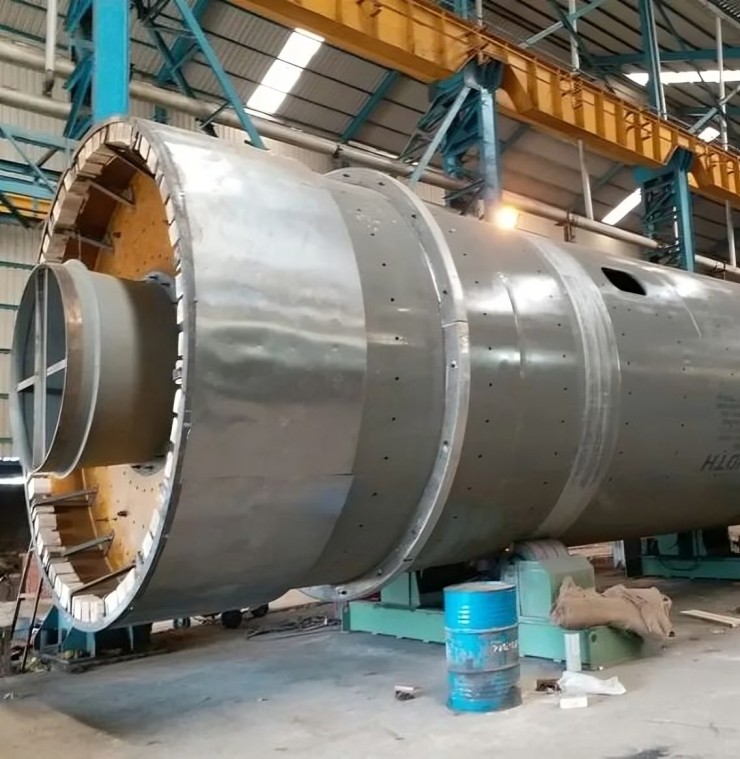 Mill shells are designed to heavy load