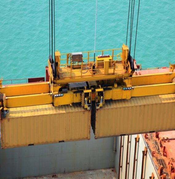 A ship unloader is a piece of equipment